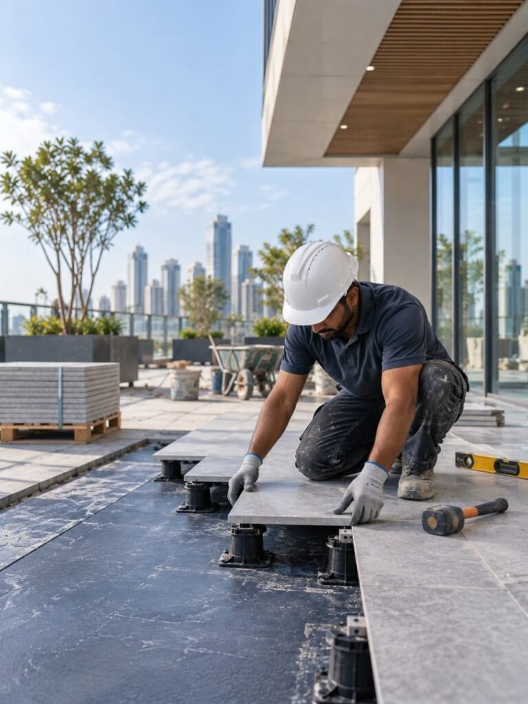 false ceiling installation office abu dhabi