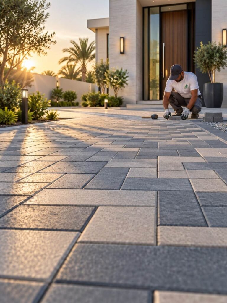 interlock paving uae