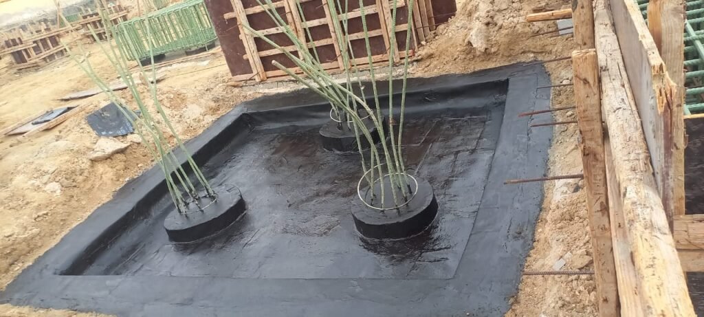 Substructure waterproofing work in Abu Dhabi