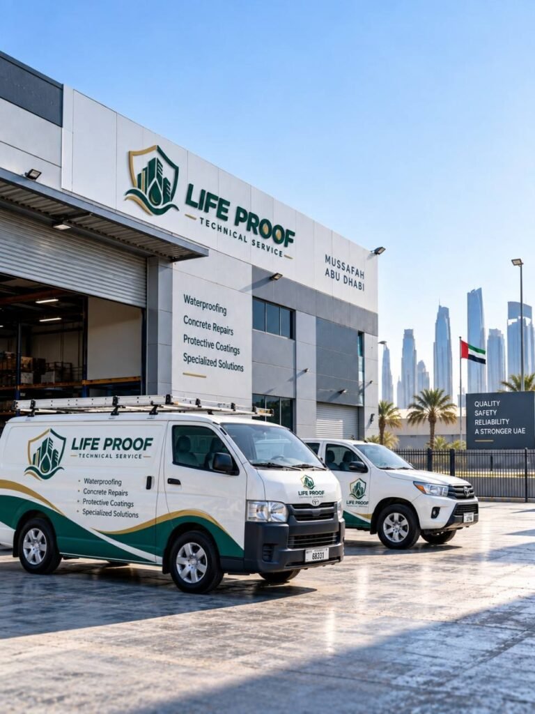 waterproofing team abu dhabi
